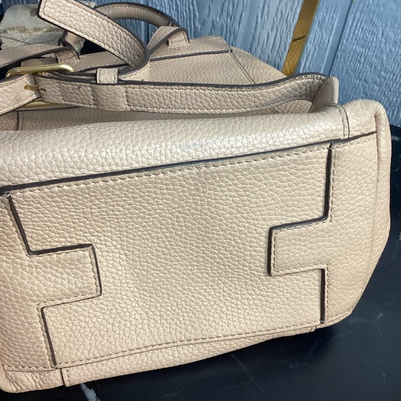Tory Burch Beige Leather Backpack - Picture 3 of 5